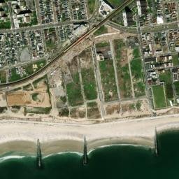Edgemere map(satellite map)