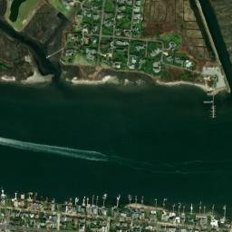 Atlantic Beach map(satellite map)