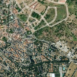 El Escorial map(satellite map)