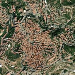 Ozieri map(satellite map)