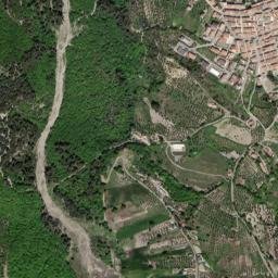 Calciano map(satellite map)