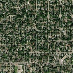 Fort Collins map(satellite map)