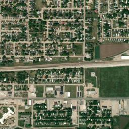 Satellite view of Hastings Elks Country Club