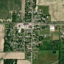 New Bloomington Ohio High Resolution Satellite Map