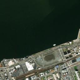 Seaside map(satellite map)
