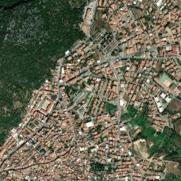 Siniscola map(satellite map)