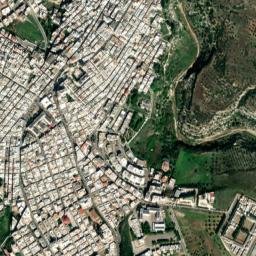 Ginosa map(satellite map)