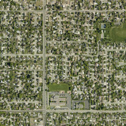 9498 Vista Park Lane, South Jordan, UT High Resolution Satellite Map