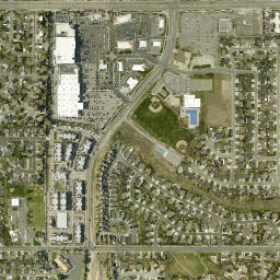 1935-1979 East 9800 South, Sandy, UT High Resolution Satellite Map
