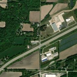 9257-9283 South Powell Road, Peoria, IL High Resolution Satellite Map