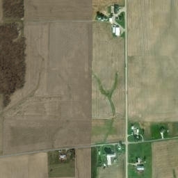 Skeels Crossroads Ohio High Resolution Satellite Map