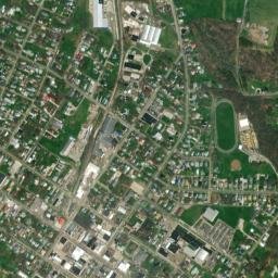 Carroll County map(satellite map)