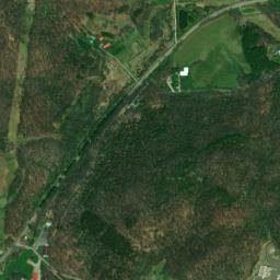 Washington Hall Ohio High Resolution Satellite Map