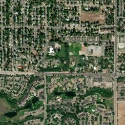 1103-1145 West Prospect Road Fort Collins CO High Resolution Satellite Map