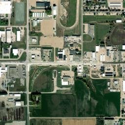 1110 W J St Hastings NE 68901 High Resolution Satellite Map