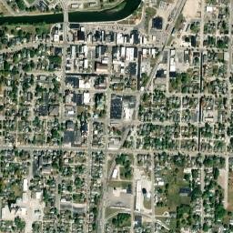 Wapakoneta map(satellite map)