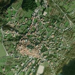 Postiglione map(satellite map)