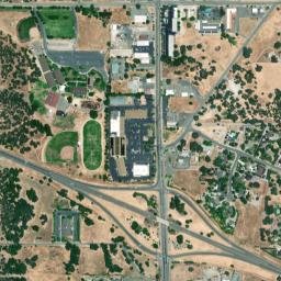 Palo Cedro map(satellite map)