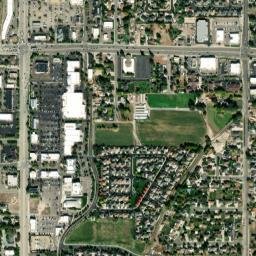 South Jordan map(satellite map)