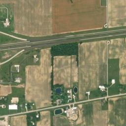 Moulton Ohio High Resolution Satellite Map