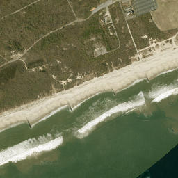 Fort Tilden New York High Resolution Satellite Map