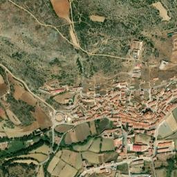 Orihuela del Tremedal map(satellite map)