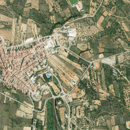 Canet lo Roig map(satellite map)