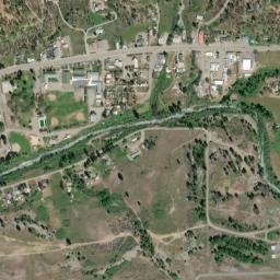Hayfork map(satellite map)