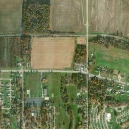 Sandy Beach Ohio High Resolution Satellite Map