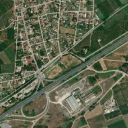 Kouloúra map(satellite map)