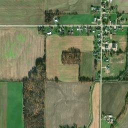 Wabash Ohio High Resolution Satellite Map