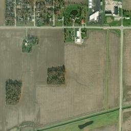 Mercer County map(satellite map)