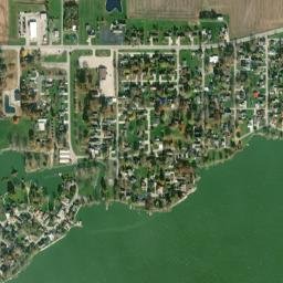 Harbor Point Ohio High Resolution Satellite Map