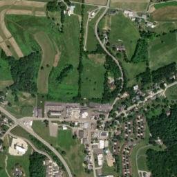 Walnut Creek Ohio High Resolution Satellite Map