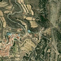 Portell de Morella map(satellite map)