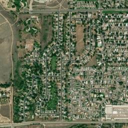 280-283 Bronco Ln Fort Collins CO High Resolution Satellite Map