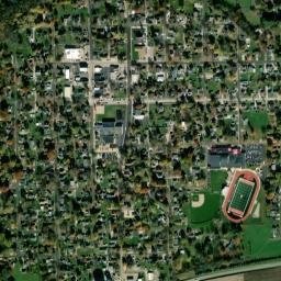 Mackinaw map(satellite map)