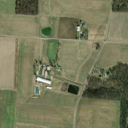 Berger Ohio High Resolution Satellite Map