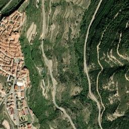 Cantavieja map(satellite map)