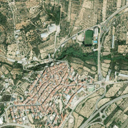 Traiguera map(satellite map)