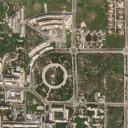 Paolo VI map(satellite map)