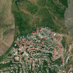 Yukhary-Dashkesan map(satellite map)
