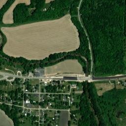 100-198 East Hyman Street, Banner, IL High Resolution Satellite Map