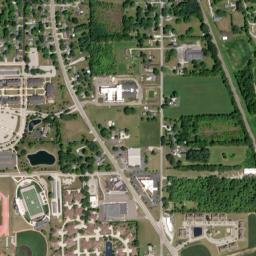 Grant County map(satellite map)