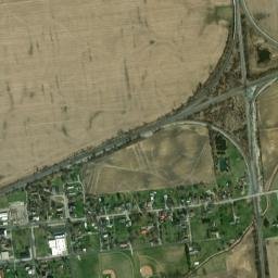 Ridgeway Ohio High Resolution Satellite Map