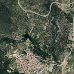 San Esteban de la Sierra map(satellite map)