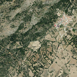 Puebla de San Medel map(satellite map)