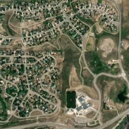 Steamboat II Colorado High Resolution Satellite Map