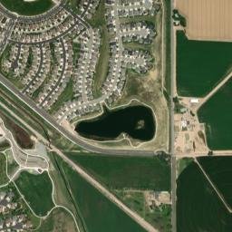 Kerns Colorado High Resolution Satellite Map