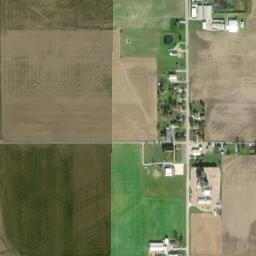 Padua Ohio High Resolution Satellite Map